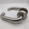 Manijas de puerta tipo palanca de tubo de acero inoxidable 304 de puerta interna de alta calidad