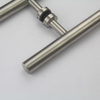 Tirador en forma de H del doble del tirón de la puerta de cristal del bastidor de la precisión del acero inoxidable SSS