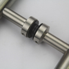 Tirador en forma de H del doble del tirón de la puerta de cristal del bastidor de la precisión del acero inoxidable SSS