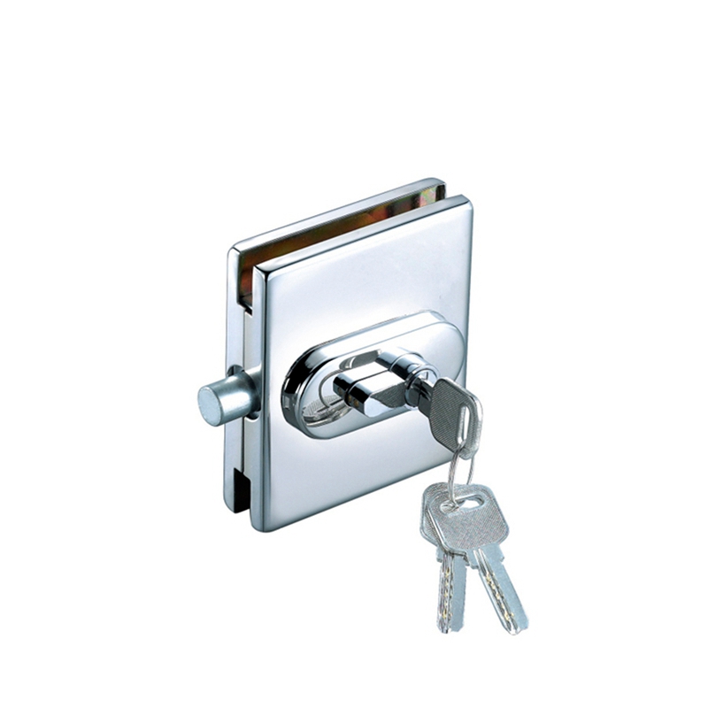 Cerradura de accesorios de puertas de vidrio de acero inoxidable SSS