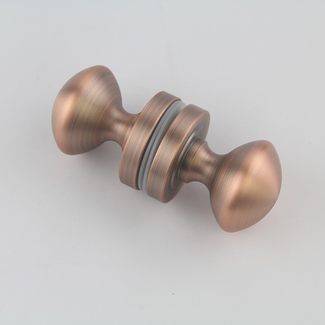 Perillas de gabinete de plomo de vidrio antiguo de aleación de aluminio